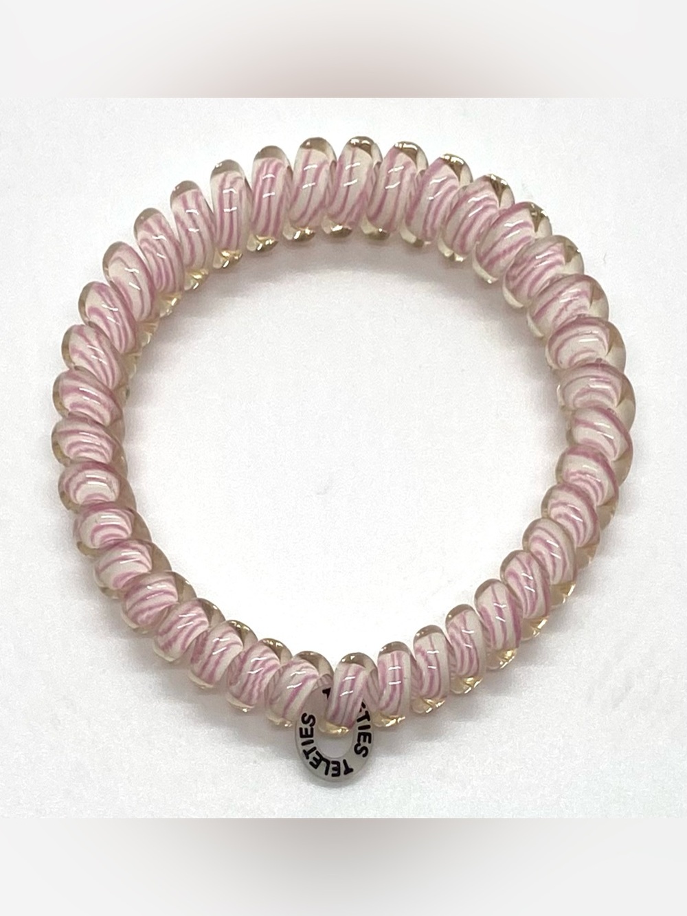 Teleties Spiral Coil Hair Ties Pink Purple Boho Fall Preppy Coastal Cowgirl - Picture 13 of 16